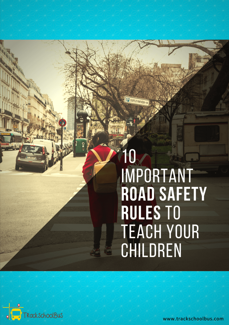 10 Important Road Safety Rules to Teach Your Children pdf featured image