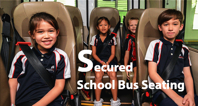 Secured School Bus Seating – Future of School Bus Safety