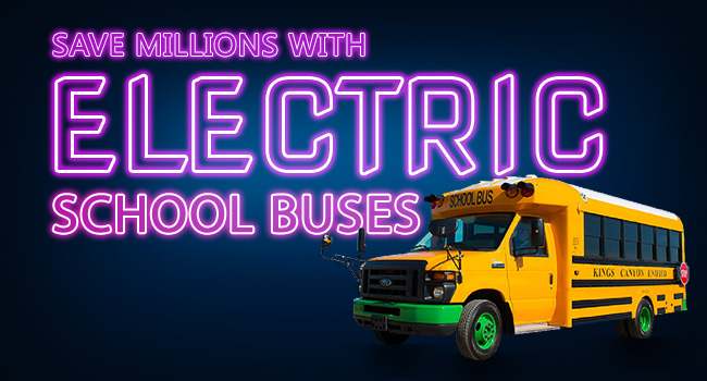 How Electric School Buses Can Save Millions for School Districts