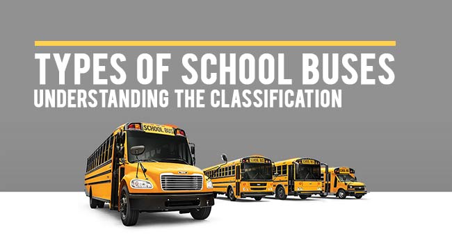 Types of School Buses - Understanding the Classification